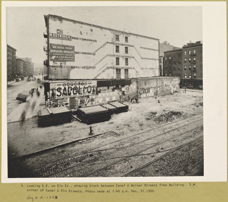 Elm Street, Block Between Canal and Walker Streets