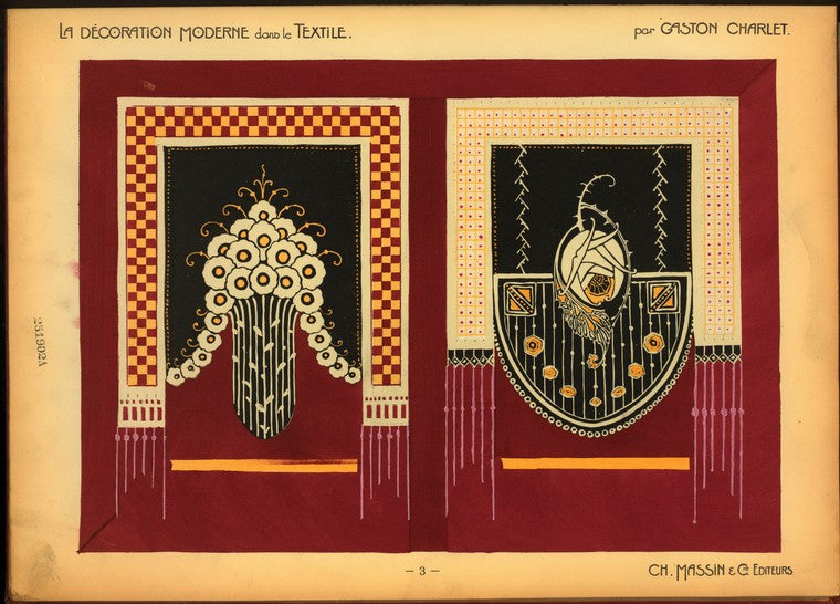 La décoration moderne dans le textile: 60 motifs en couleur