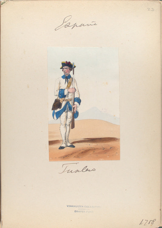 Fusilero. 1758