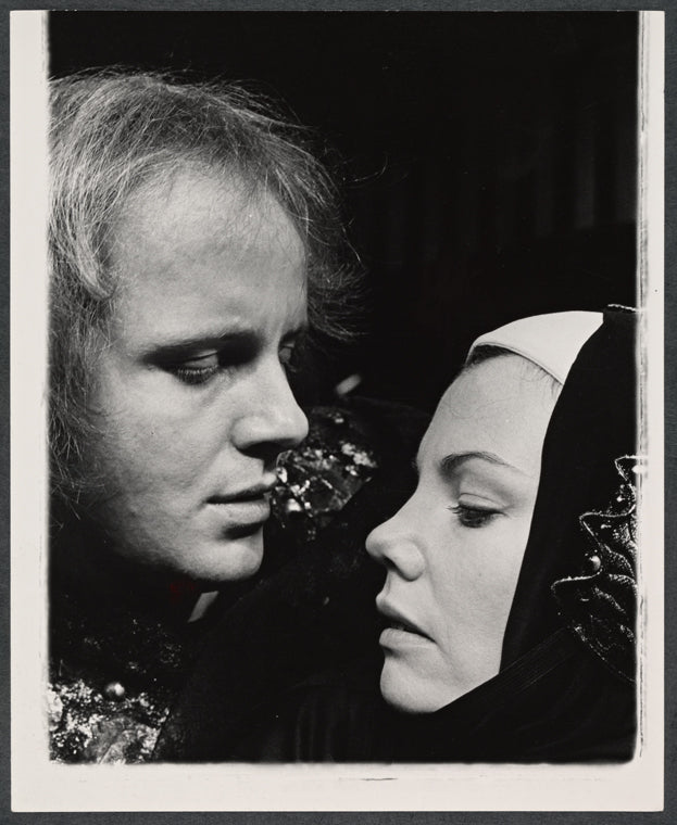 Michael Moriarty and Marsha Mason in the 1974 Lincoln Center production of Richard III