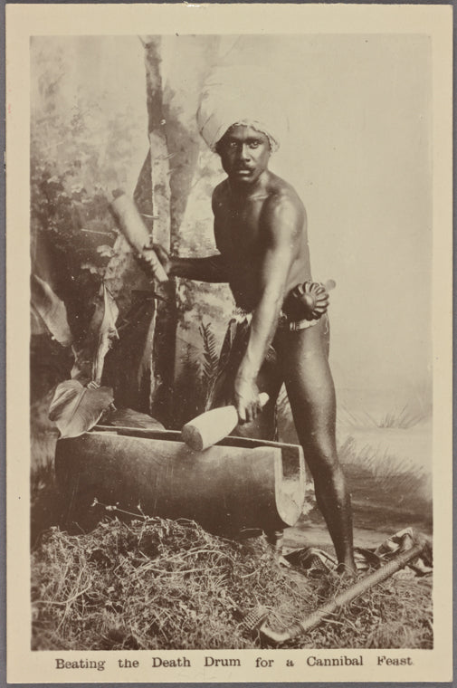 Beating the death drum for a cannibal feast