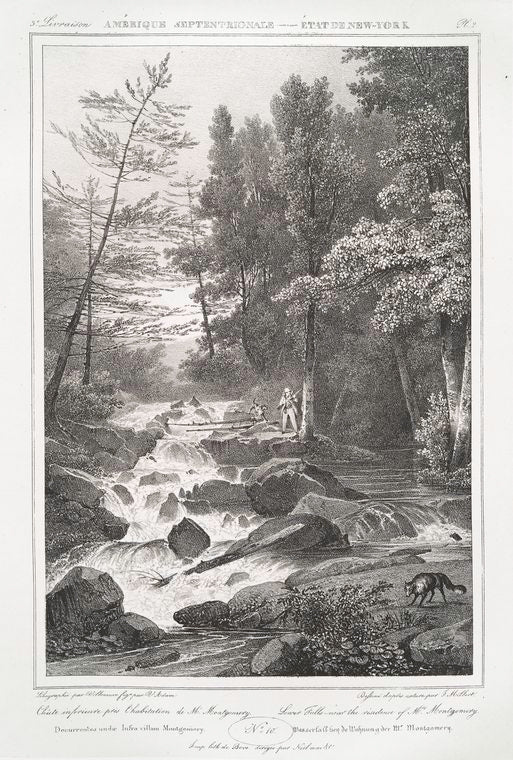 No. 10. Lower Falls near the residence of Mrs. Montgomery.