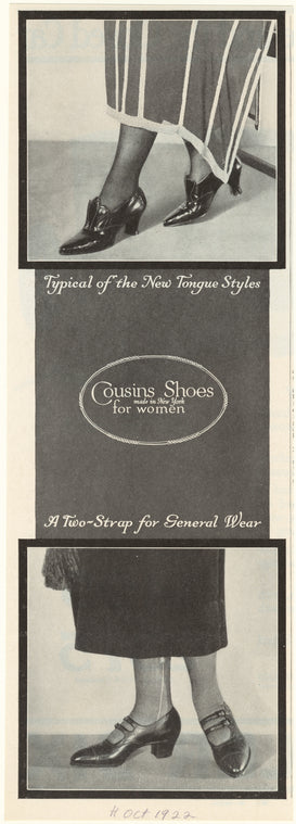 Cousins shoes for women, made in New York