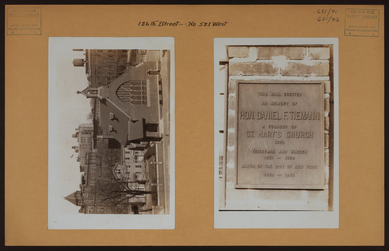 Manhattan: 126th Street (West) - Old Broadway