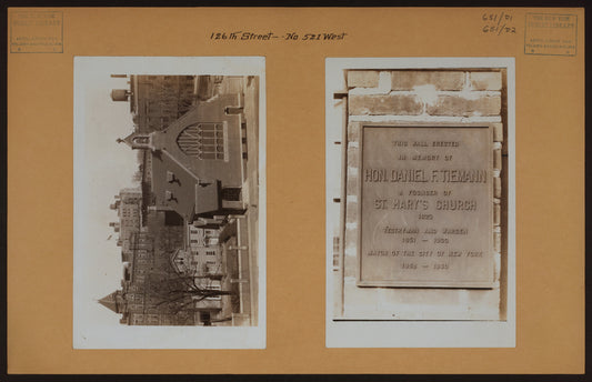 Manhattan: 126th Street (West) - Old Broadway