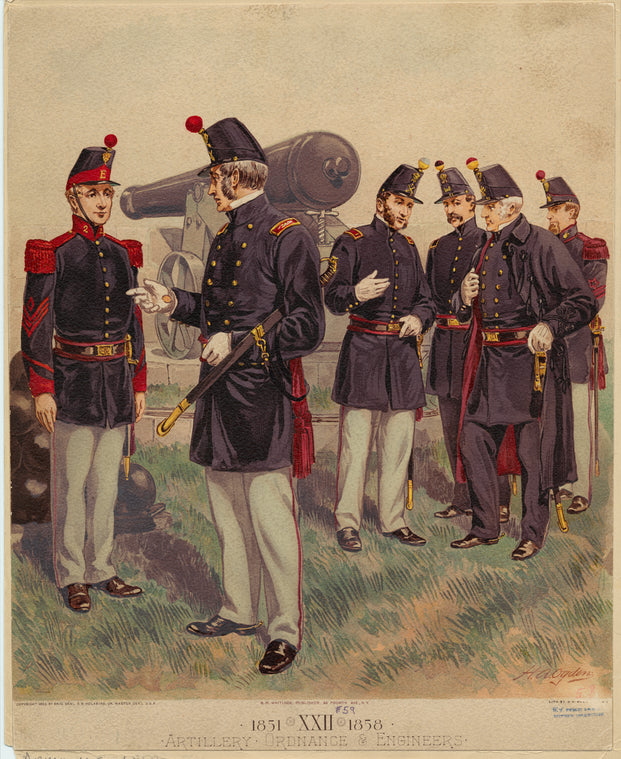 Artillery, ordnance & engineers