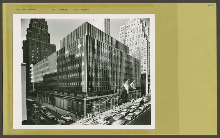 Madison Avenue #650 - 59th Street, northwest corner