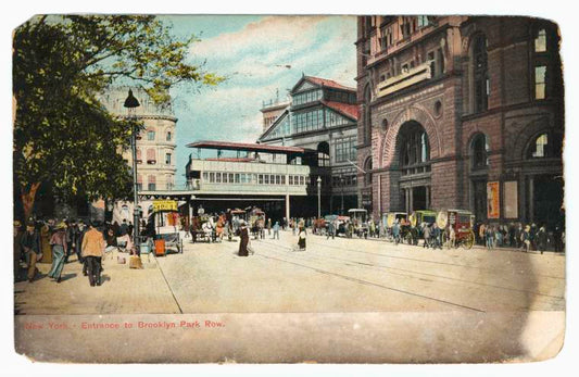 New York - Entrance to Brooklyn Park Row