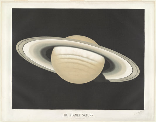 The planet Saturn: Observed on November 30, 1874, at 5h. 30m. P.M.