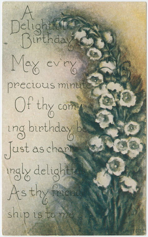 A delightful birthday.