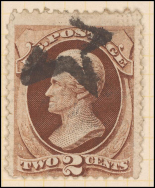 2c red brown Jackson single