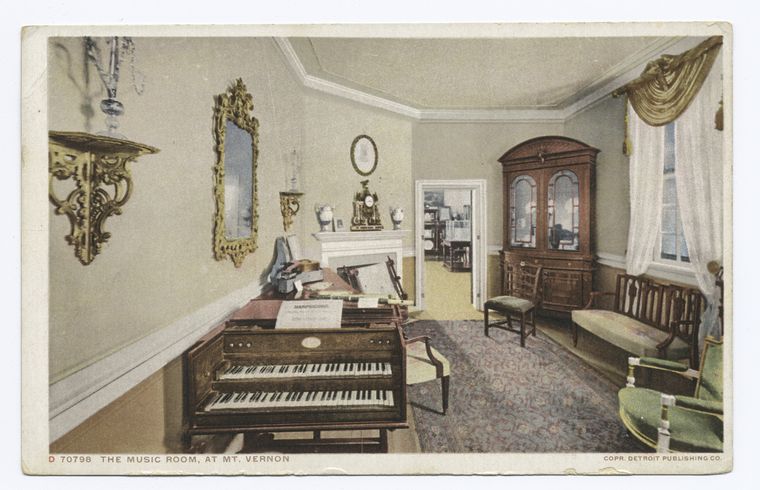 The Music Room, Mt. Vernon, Va.