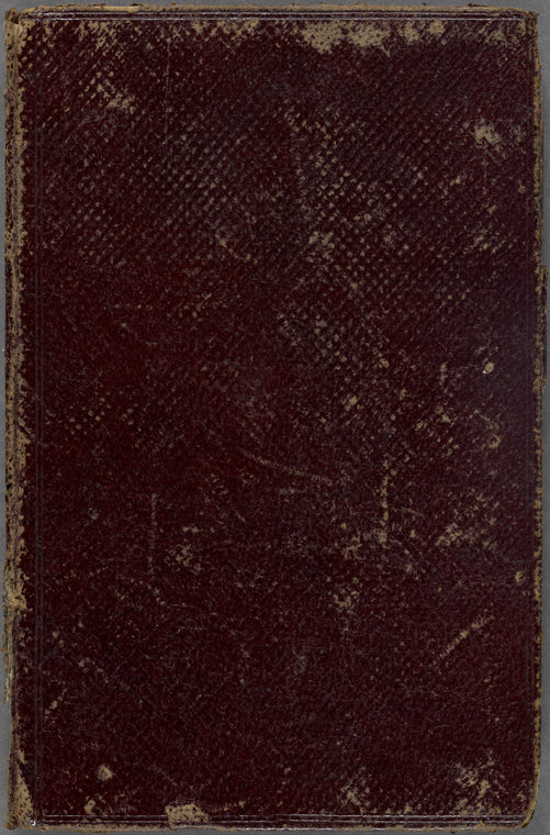 Italian Diary. Holograph, 1859