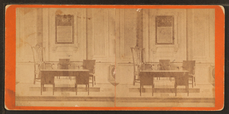 Interior of Independence Hall, Phila.