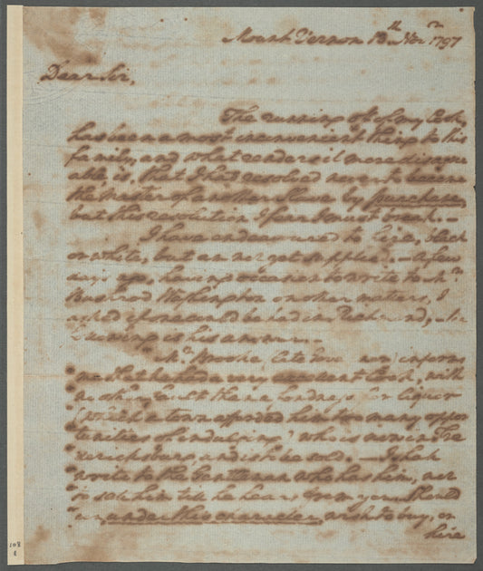 Letter from George Washington to George Lewis