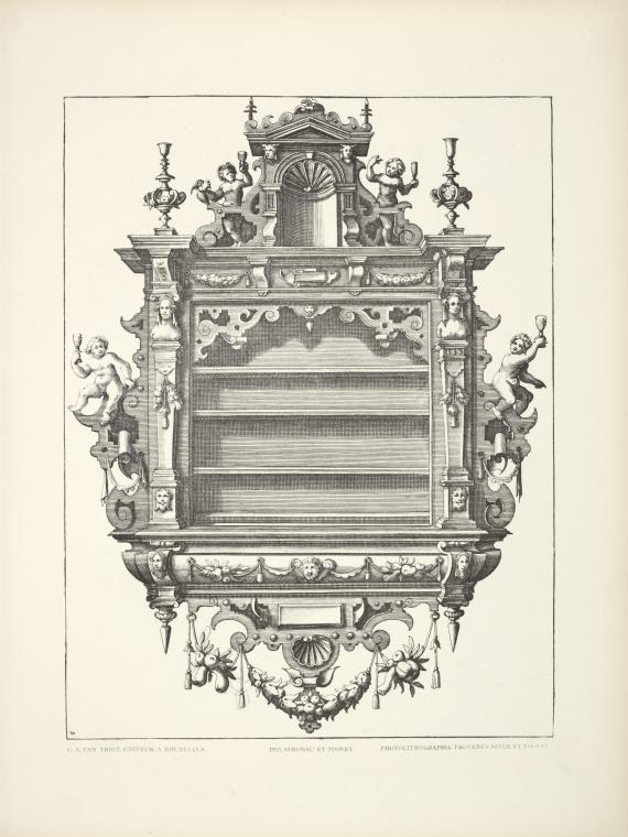 Designs for unit of shelves
