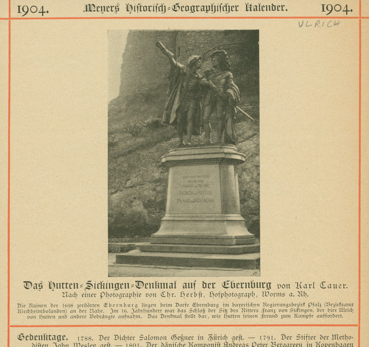 Ulrich von Hutten.