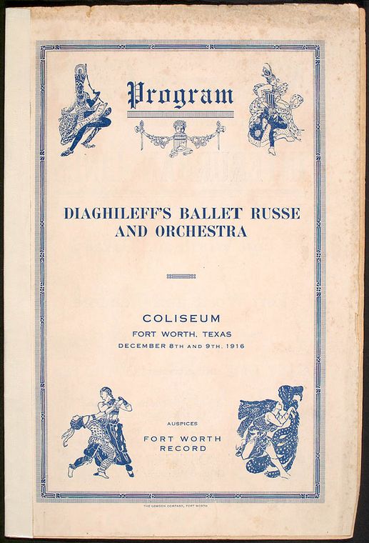 Diaghileff's Ballet Russe and Orchestra