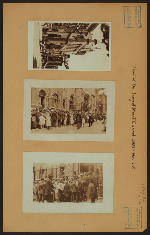 Feast of Our Lady of Mount Carmel.