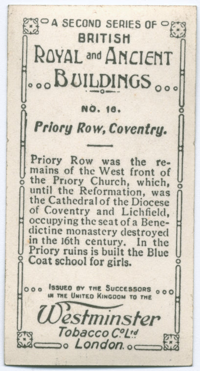 Priory Row, Conventry.