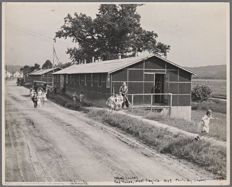 School houses. Red House, West Virginia