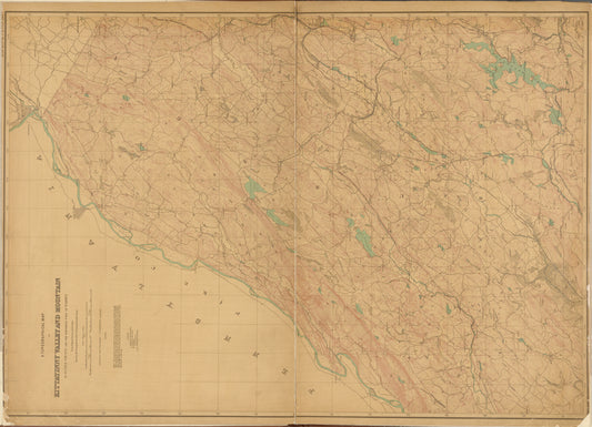 New Jersey, Double Page Sheet No. 1 [Map of Kittatinny]