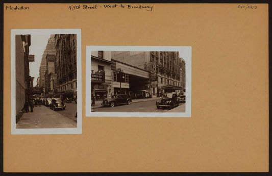 Manhattan: 43rd Street (West) - 6th Avenue