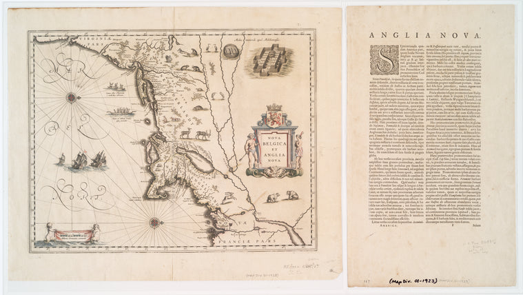 Nova Belgica et Anglia Nova.