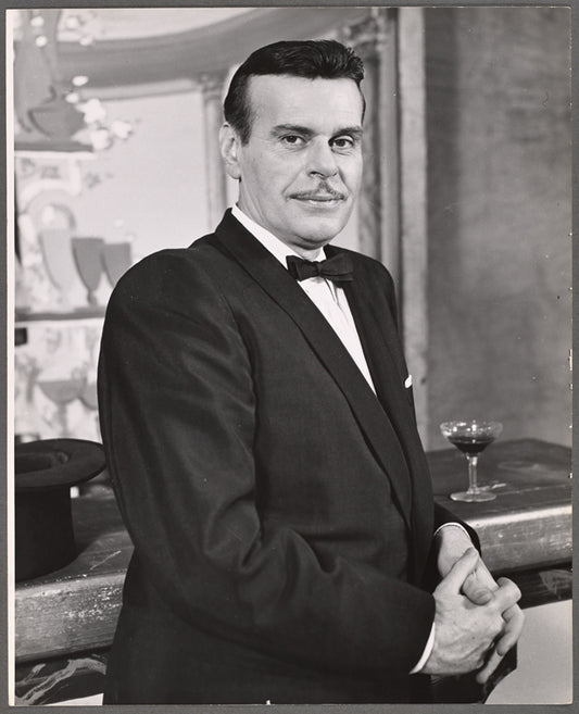 Billy De Wolfe in the stage production Ziegfeld Follies of 1957