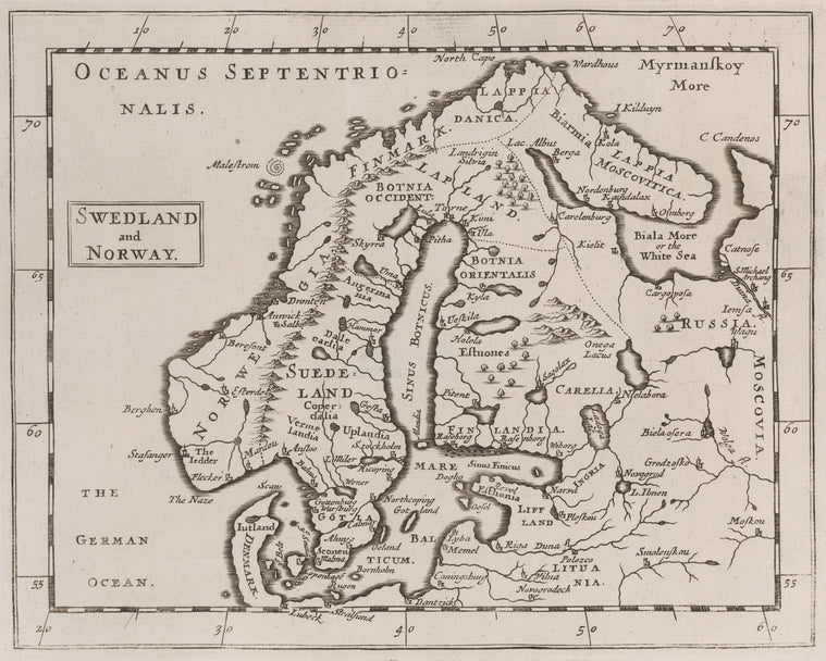 Swedland and Norway.