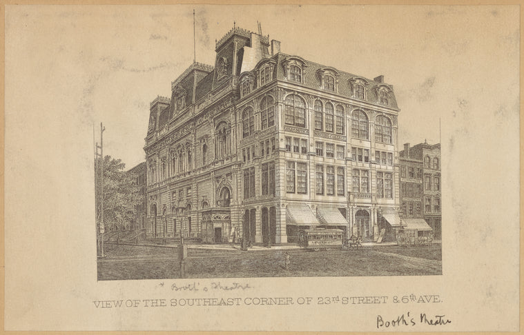 View of the southeast corner of 23rd Street & 6th Ave.