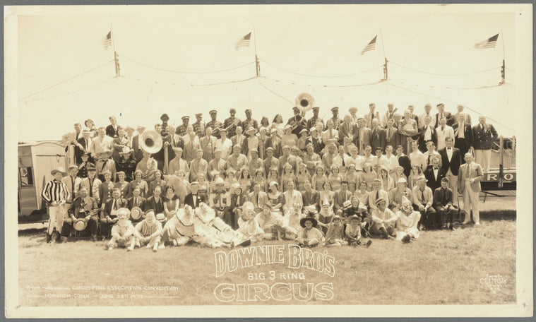 Downie Bros. Big 3 Ring Circus during the Circus Fans Association convention in Norwich, Connecticut