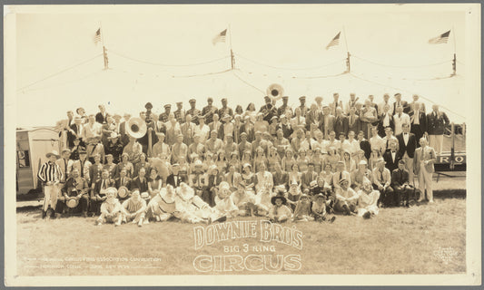 Downie Bros. Big 3 Ring Circus during the Circus Fans Association convention in Norwich, Connecticut
