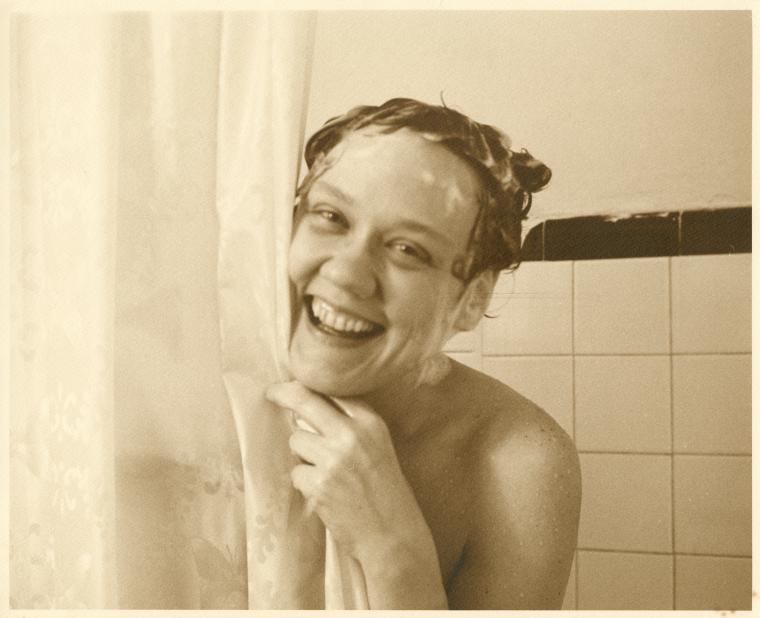 Barbara Gittings in the Shower