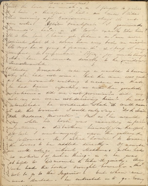 Dearest Mother, I left you this... ALS. Aug. 3, 1834.