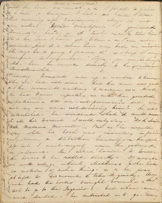 Dearest Mother, I left you this... ALS. Aug. 3, 1834.