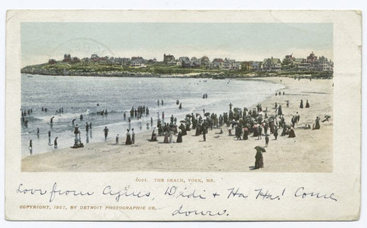The Beach, York, Me.