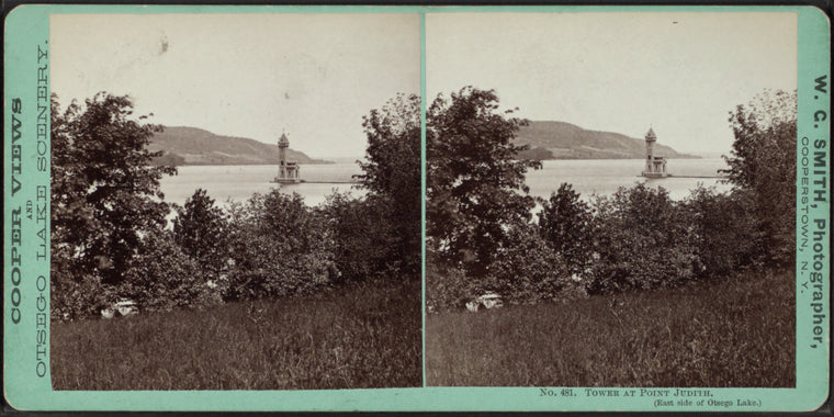 Tower at Point Judith. (East side of Otsego Lake.)
