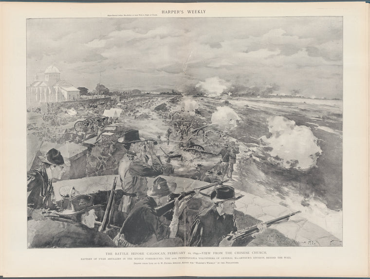 The Battle before Caloocan, February 10, 1899: View from the Chinese Church