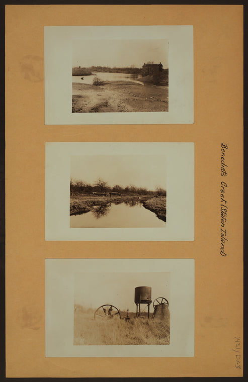 Benedicts Creek - Staten Island [Richmond - House for employees of the Rossville Brick Company factory.]