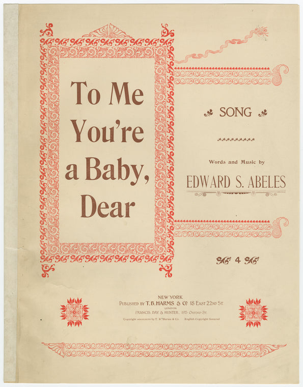 To me you're a baby, dear