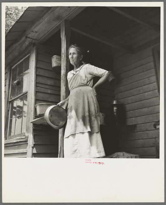 Grandmother of sharecropper family near Chesnee, South Carolina