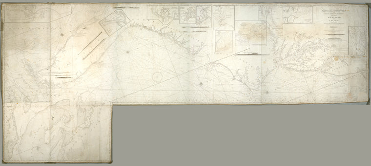 To the members of the Nautical Institution and Ship-masters' Society of the city of New York, this chart, extending from lat. 40º15{167} N., long. 72º15{167} W., to lat. 22º35{167} N., long. 80º25{167} W., is respectfully dedicated