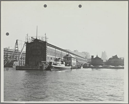 Pier 53, North River. View from River