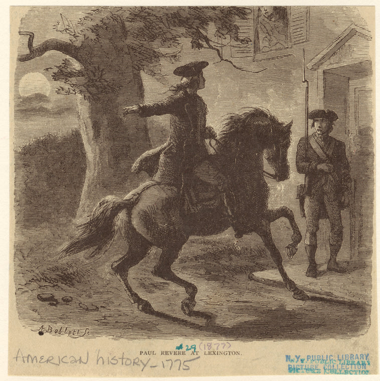 Paul Revere at Lexington
