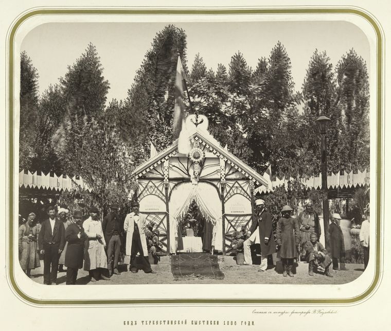 Pavilion for linen and cotton manufacture of D.G. Donskoi