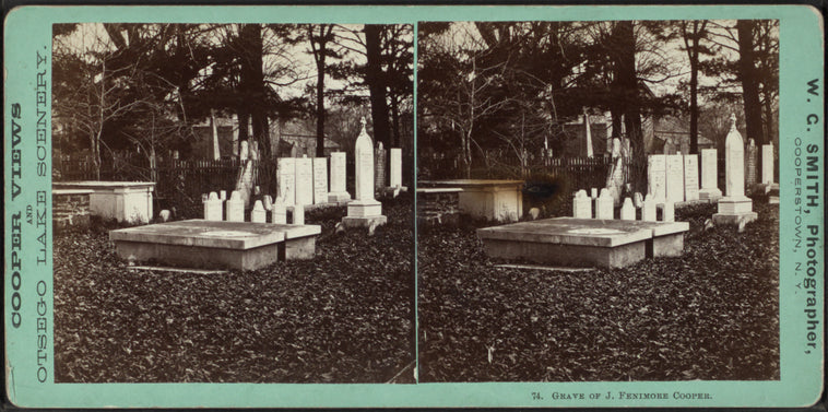 Grave of J. Fenimore Cooper.