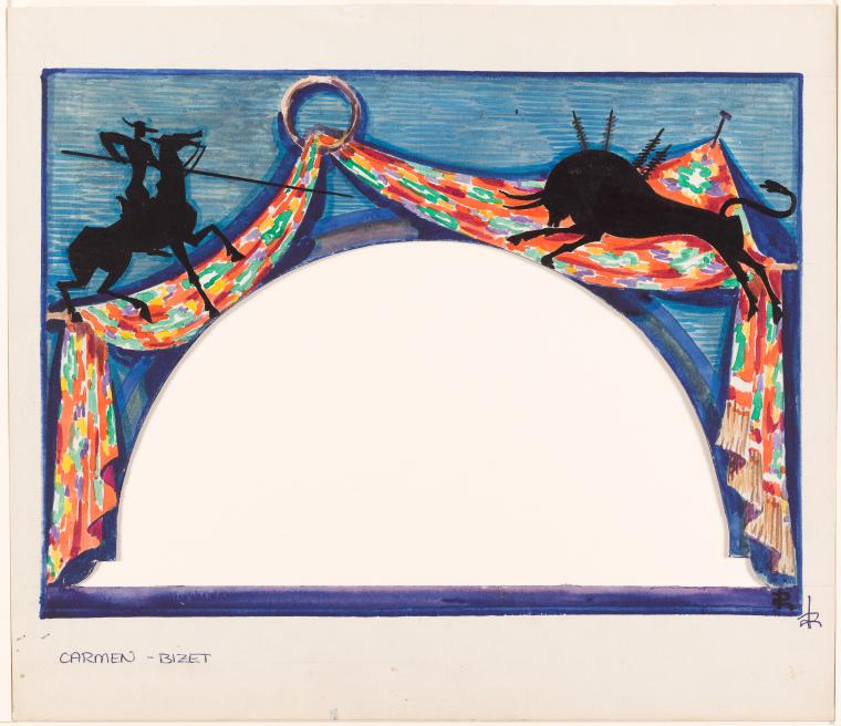 Carmen : Set: proscenium