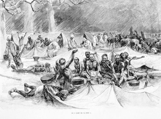 Le 'Camp de la soif.'