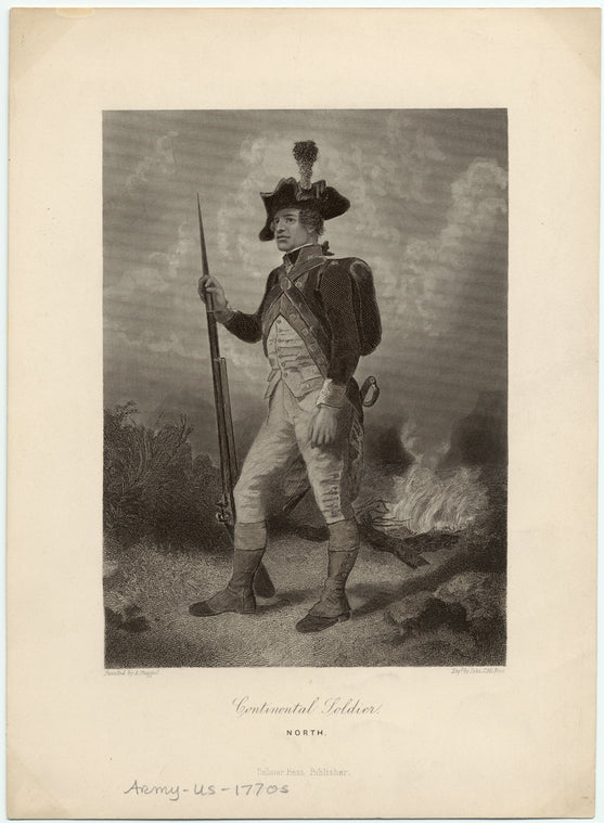 Continental soldier, north